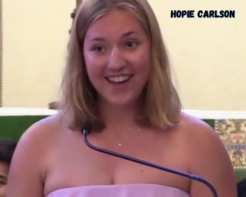The Rise of Hopie Carlson