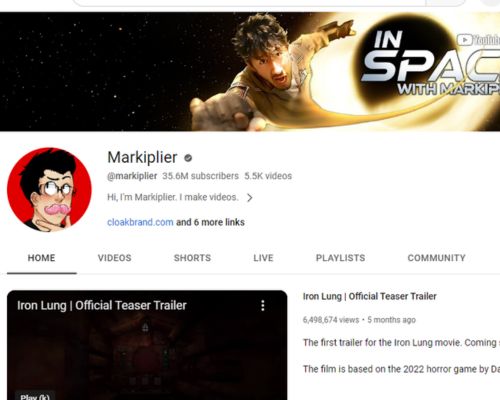 The Rise of Markiplier Youtube